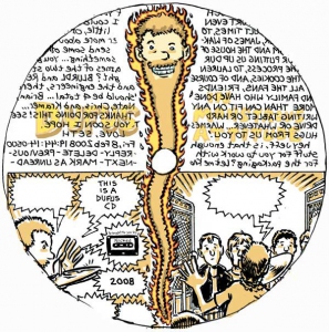Dufus "In Monstrous Attitude" CD disc face